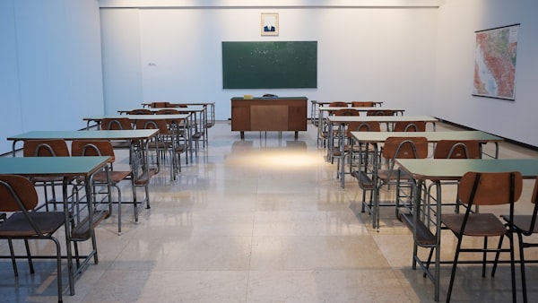 Students in a classroom